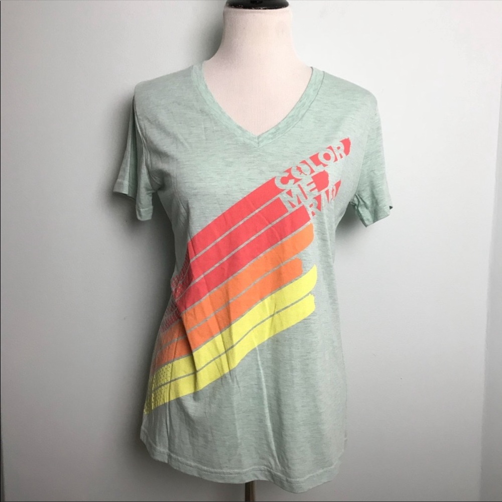 Color Me Rad 5K T-Shirt. Size L